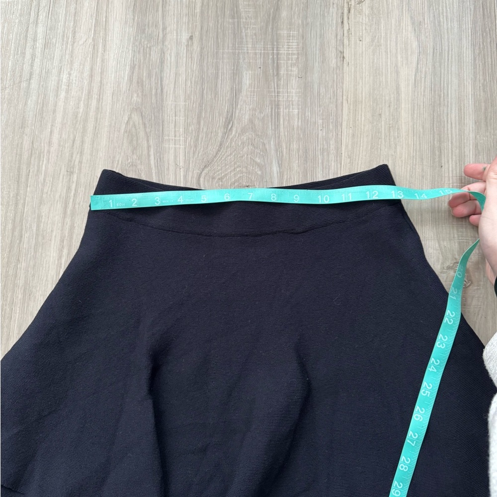 Zara Black Layered Skater Skirt - Picture 4 of 5